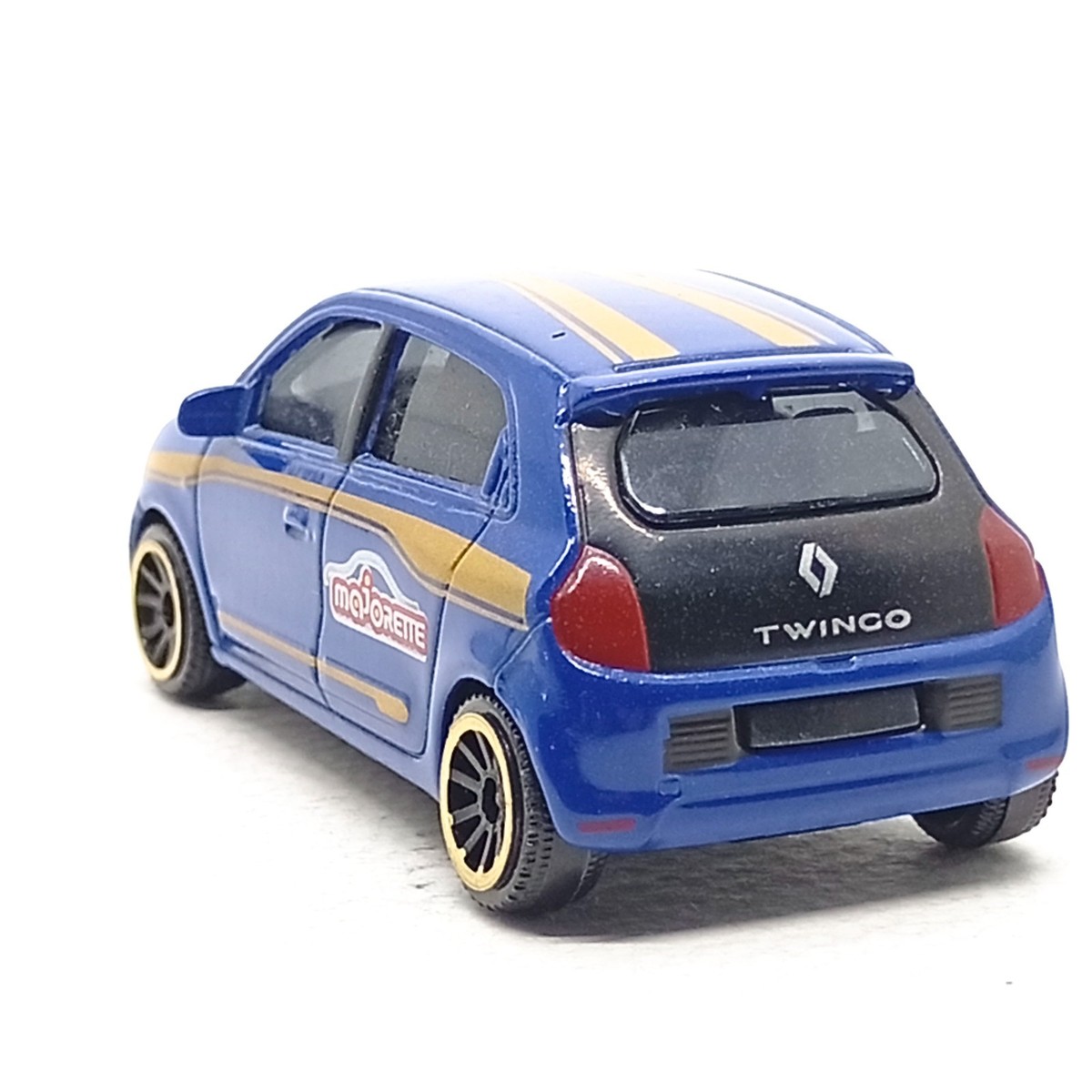 Majorette Renault Twingo III Dark Blue / Gold Stripes 1:54 (3