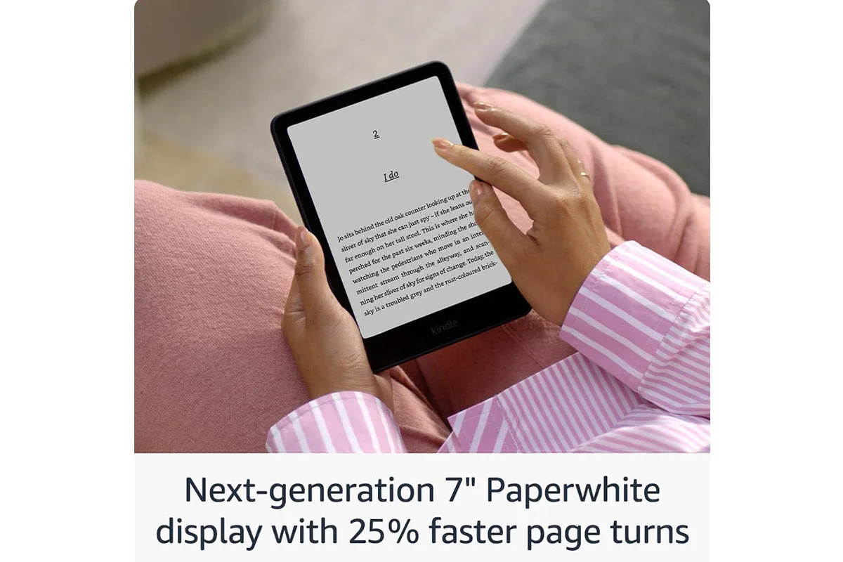 Amazon Kindle Paperwhite 7" 12th Gen (16GB, Black) — image 3