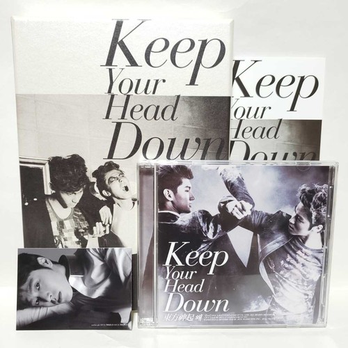 Purchase Tohoshinki Keep Your Head Down CD DVD Japan License Edition ...