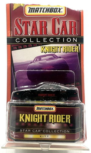 Matchbox Knight Rider Matchbox Star Car Collection Knight Rider K.I.T.T. BAD CARD | eBay