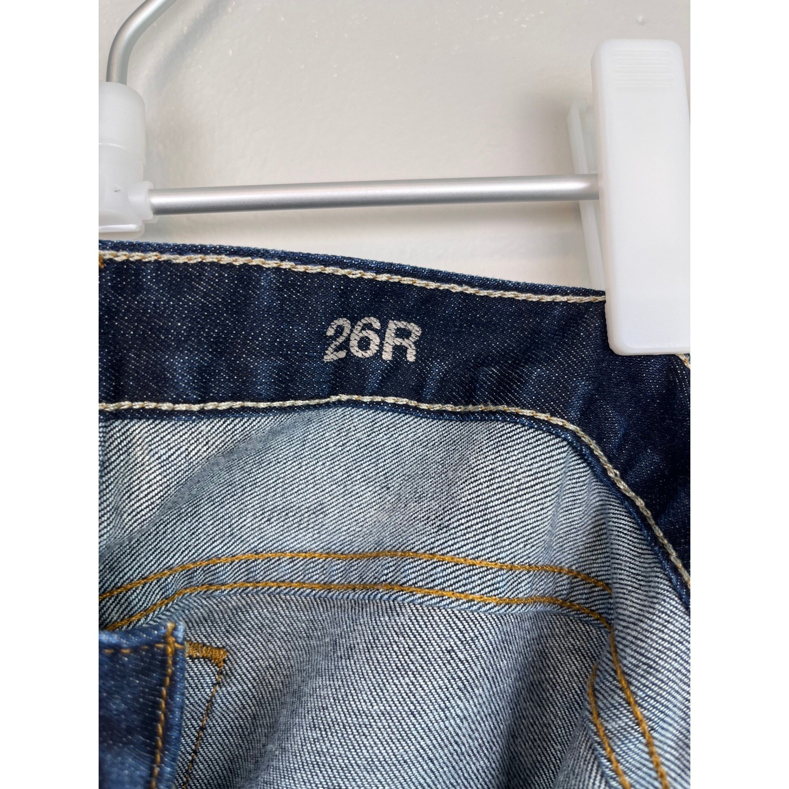 J.Crew Matchstick Straight Leg Jeans Dark Indigo Wash Size 26R Stretch Denim image 4