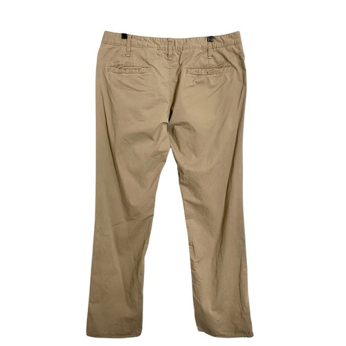 BKE Buckle Tyler Straight Pants Mens Size 36 x 32 Beige Tan Khaki Chino Stretch - Picture 2 of 8