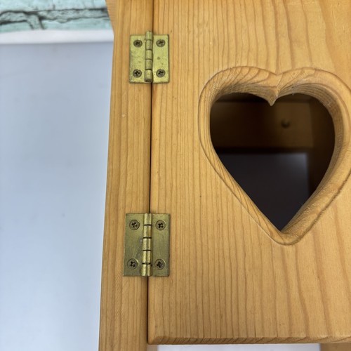 Scaffale porta asciugamani vintage legno decorazione parete cuore ritagliato porta asciugamani casale campagna - Foto 12 di 13