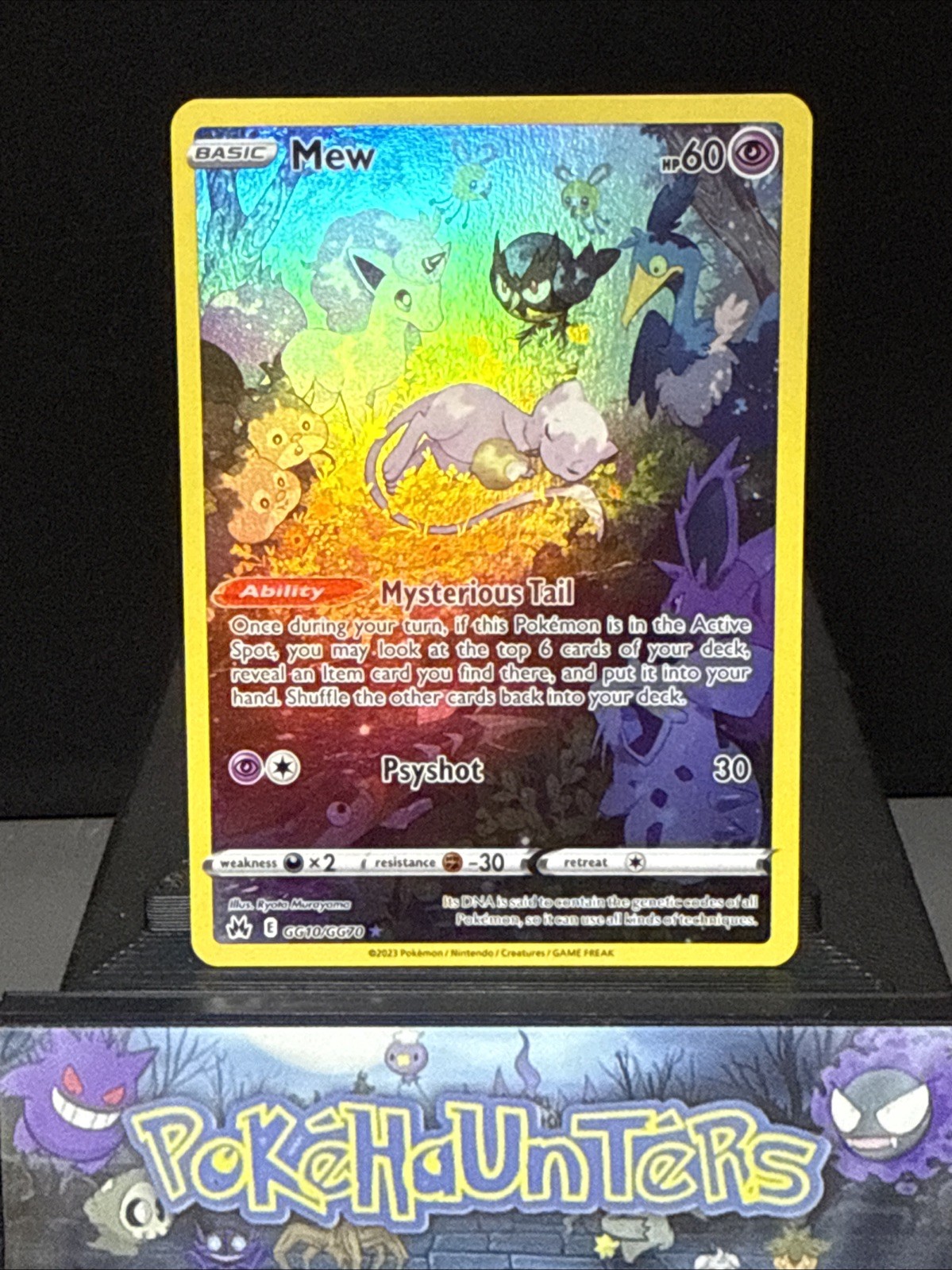 Pokemon Card Mew GG10/GG70 Crown Zenith Galarian Gallery Near Mint