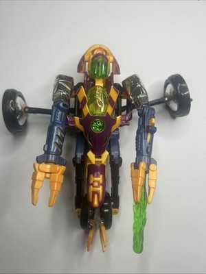 Hasbro Beast Machines Deluxe Class: Thrust Vehicon Toy Figure With Missile