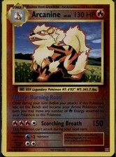 Arcanine Rare XY Evolutions 18/108 Fire Reverse Holo Pokemon Card