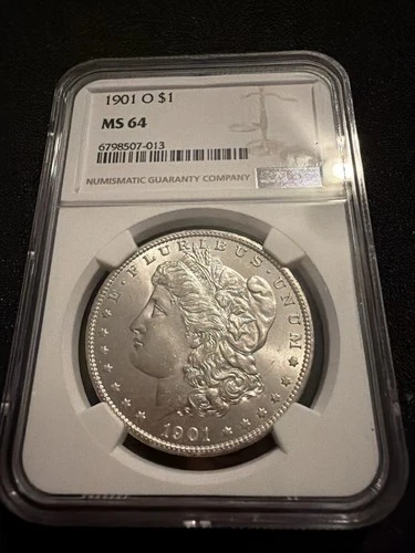 1901 O Morgan Silver Dollar NGC MS64