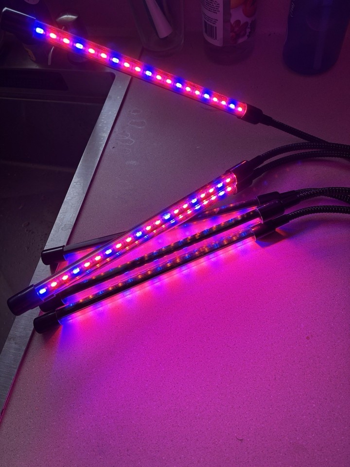 LED Grow Light Plant Growing Lamp Full Spectrum for Indoor Plants ...