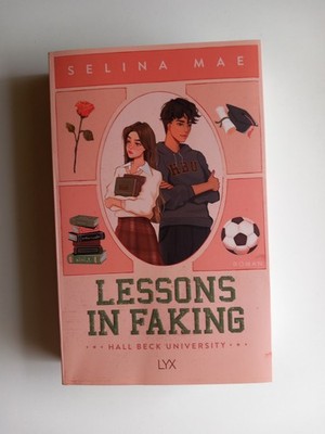 Roman ''Lessons in faking'' von Selina Mae, sehr guter Zustand