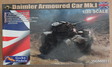 GECKO MODELS 35GM0011 - WWII BRITISH DAIMLER ARMOURED CAR - 1/35 MODEL KIT