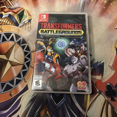 Transformers Battlegrounds (Nintendo Switch, 2020) Video Game Cartridge w/Case
