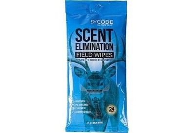 Code Blue Elimination Field Wipes 10.6'' Camping Hygiene - OA1318