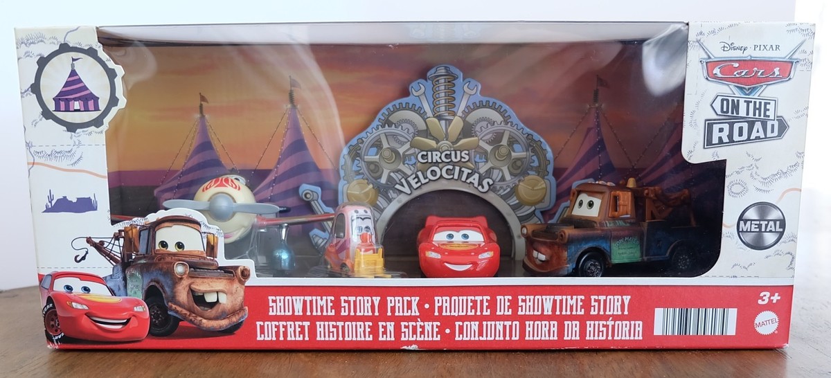Diecast Disney Cars On The Road Showtime Story Pack Collectible