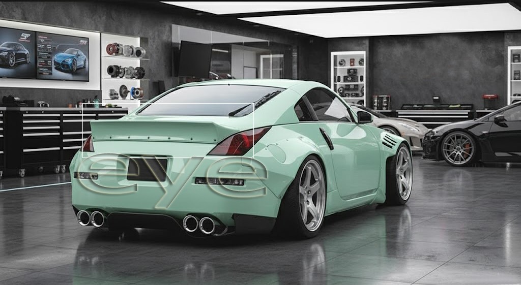 For Nissan 350Z/Fairlady Z Rocket Bunny look ducktail spoiler | eBay