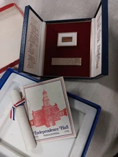 Authentic Wood Chip From Original Beam Independence Hall Philadelphia Serial #