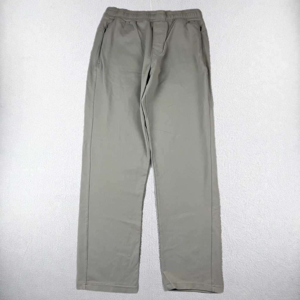 Public Rec All Day Every Day Pants Mens 32x30 Gray Nylon Spandex Athletic Chino