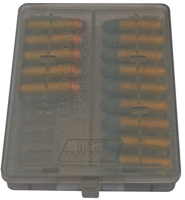  18 Rounds 44 Cal Case-gard Ammo Wallet (Clear Smoke)