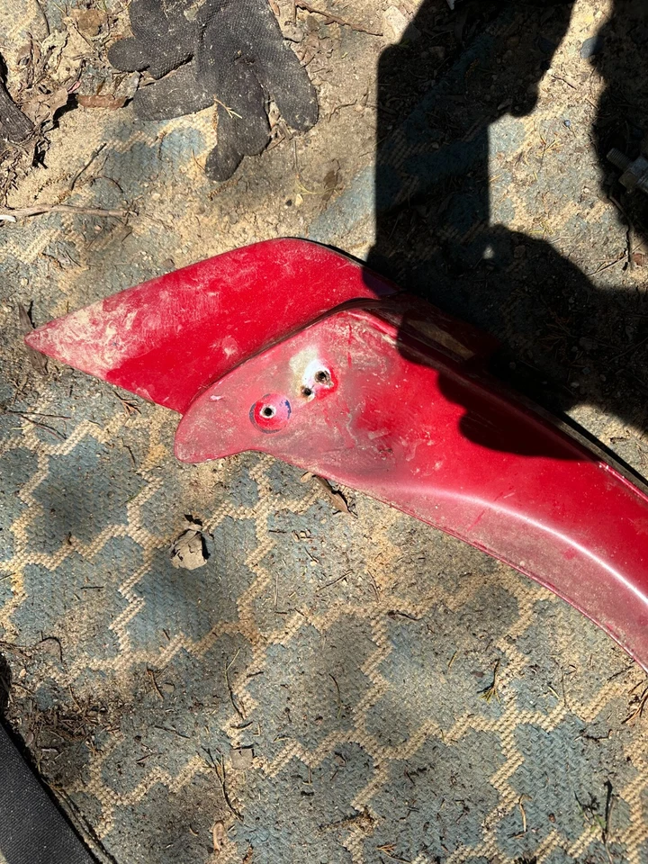 ALERÓN MONTADO EN EL MALETERO 13-16 TOYOTA SCION FRS OEM PINTADO ROJO Foto 3 de 4