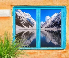 3D Snow Mountain A212 Window Film Print Sticker Cling Stained Glass UV Sinsin