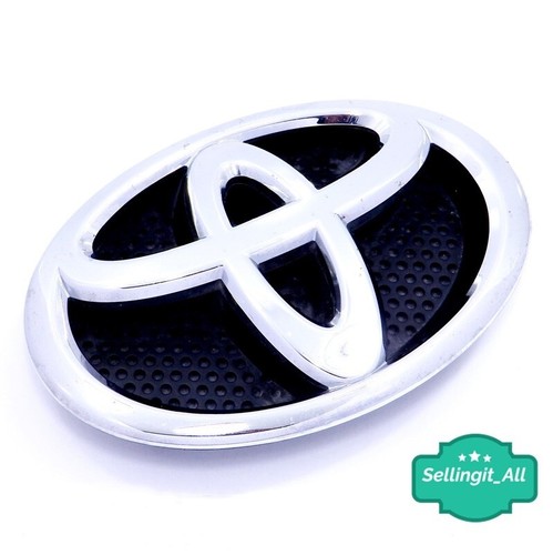 Chrome Black Toyota Badge Front Grille Emblem Logo For Toyota Corolla 17 19 Rav4 Avalon 15 18 C 240674 - Foto 9