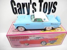 Fifties 1956 Ford Thunderbird Friction New In Box - Light Blue