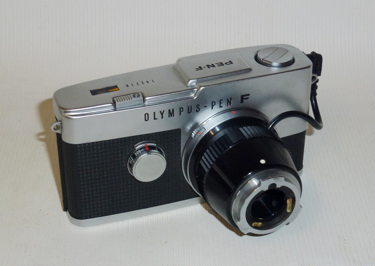 Olympus PEN-F half frame SLR 35mm film Endoscopic camera with