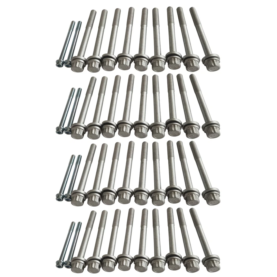 Head Bolt Set For Chevrolet Express 2500 Silverado 3500 GMC Sierra Hummer 6.6L Foto 4 de 4