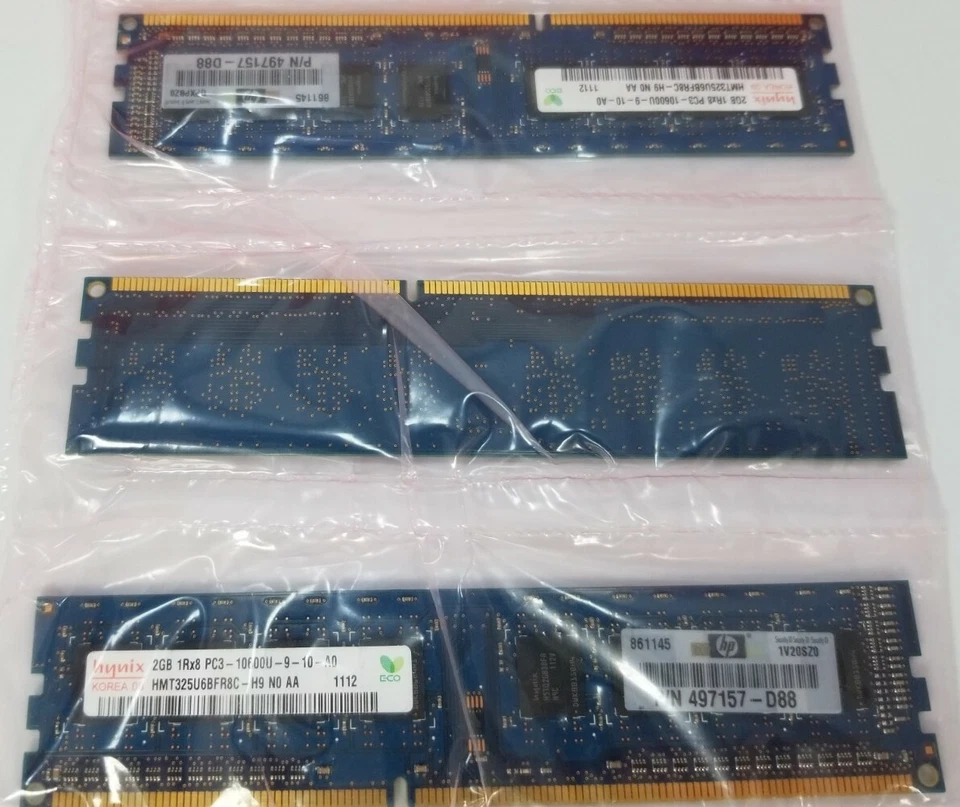 Hynix 6GB (2GB X 3) DIMM 1333 MHz DDR3 Memory (HMT325U6CFR8C-H9) - Image 4 of 4