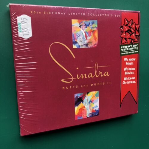 Frank Sinatra DUETS & DUETS II (90th Birthday Collector's Edition) 2x CD SEALED - Picture 1 of 10