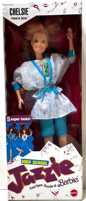 High School Jazzie CHELSIE Doll Cool Teen Cousin of Barbie #3698