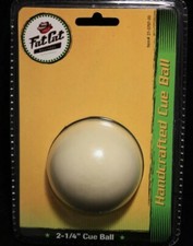 Fat Cat 2-1/4" Regulation Size Billiard/Pool Ball: Replacement Cue Ball