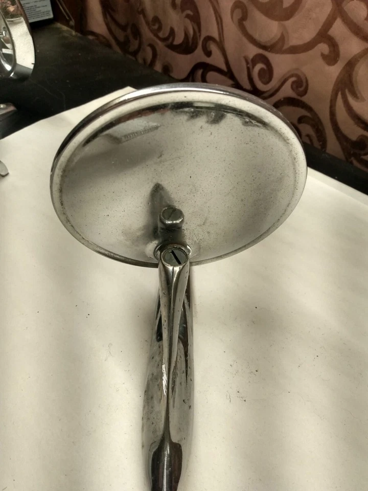 1958-66 Studebaker Cars ~Espelho Lateral de Porta Stratoline ~ AC-2918 ~ Vidro Rachado - Imagem 4 de 4