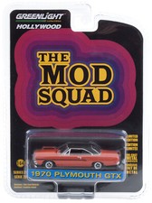 1:64 Hollywood Series 29 The Mod Squad 1970 Plymouth GTX Greenlight