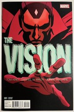 Vision 1 Marcos Martin Variant First Appearance Viv Vision Tom King 2016 Marvel