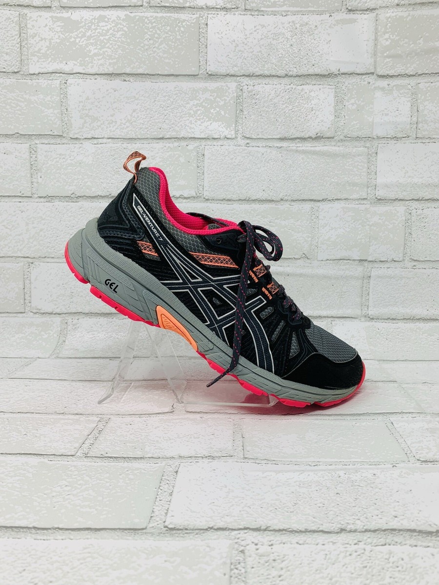 ASICS Womens Gel-Venture Carrier Grey/Silver Running Sneakers