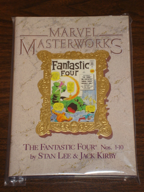 MARVEL MASTERWORKS FANTASTIC FOUR KIRBY HARDBACK GRAPHIC NOVEL #1-10  0871353075