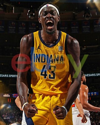 Pascal Siakam Screaming Celebration Indiana Pacers 8x10 NBA Basketball Photo