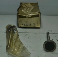 2 NOS TRW S2443+5 Exhaust Valves Vintage 