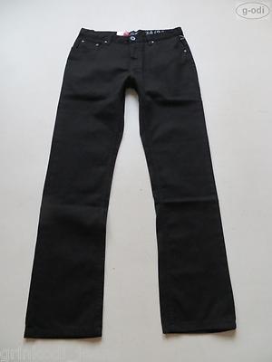 HERO by Medoox BOSTON Jeans Hose W 34 /L 34, schwarz, NEU, Black Denim, ROBUST !