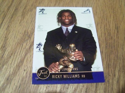 RICKY WILLIAMS 99 JUST 1999 BASEBALL CARD # 148 | eBay