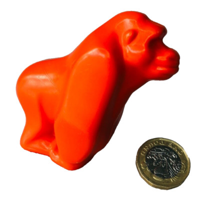 Action Figur Spielzeug Tier Affe Gorilla Orange ra
