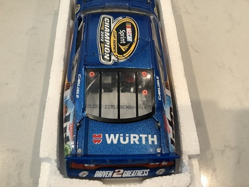 BRAD KESELOWSKI AUTOGRAPHED 2012 DODGE MILLER LITE CHAMPIONSHIP DIECAST & CARD - Picture 14 of 19