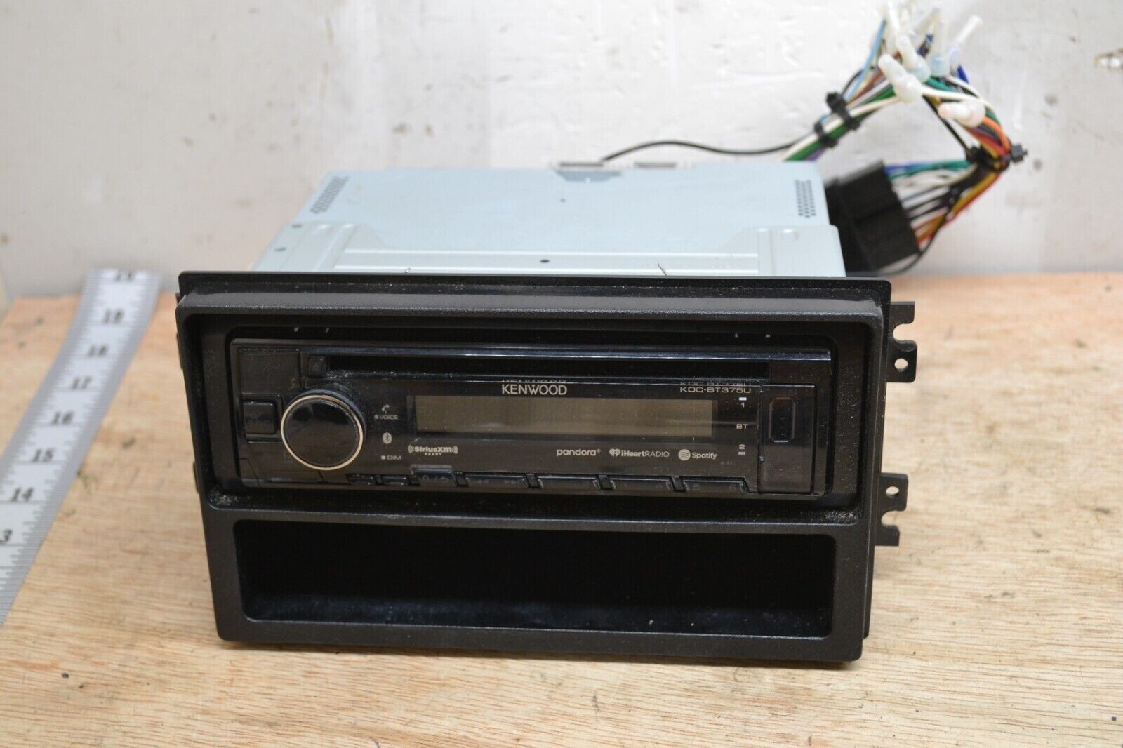 Kenwood Bluetooth Car Stereo Receiver Head Unit Radio Single DIN KDC