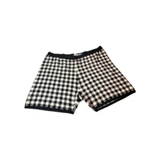 Future Collective Gabriella Karefa-Johnson Gingham Check Knit Shorts Size 2X