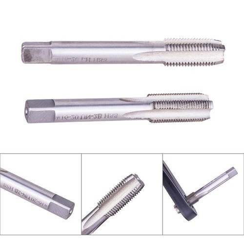 Stahl Kurbel Gewinde Gewinde Gewindeschneidvorrichtung 9/16" Pedal Gewinde Werkzeug L/R für ZTTO Fahrrad - Bild 1 von 15