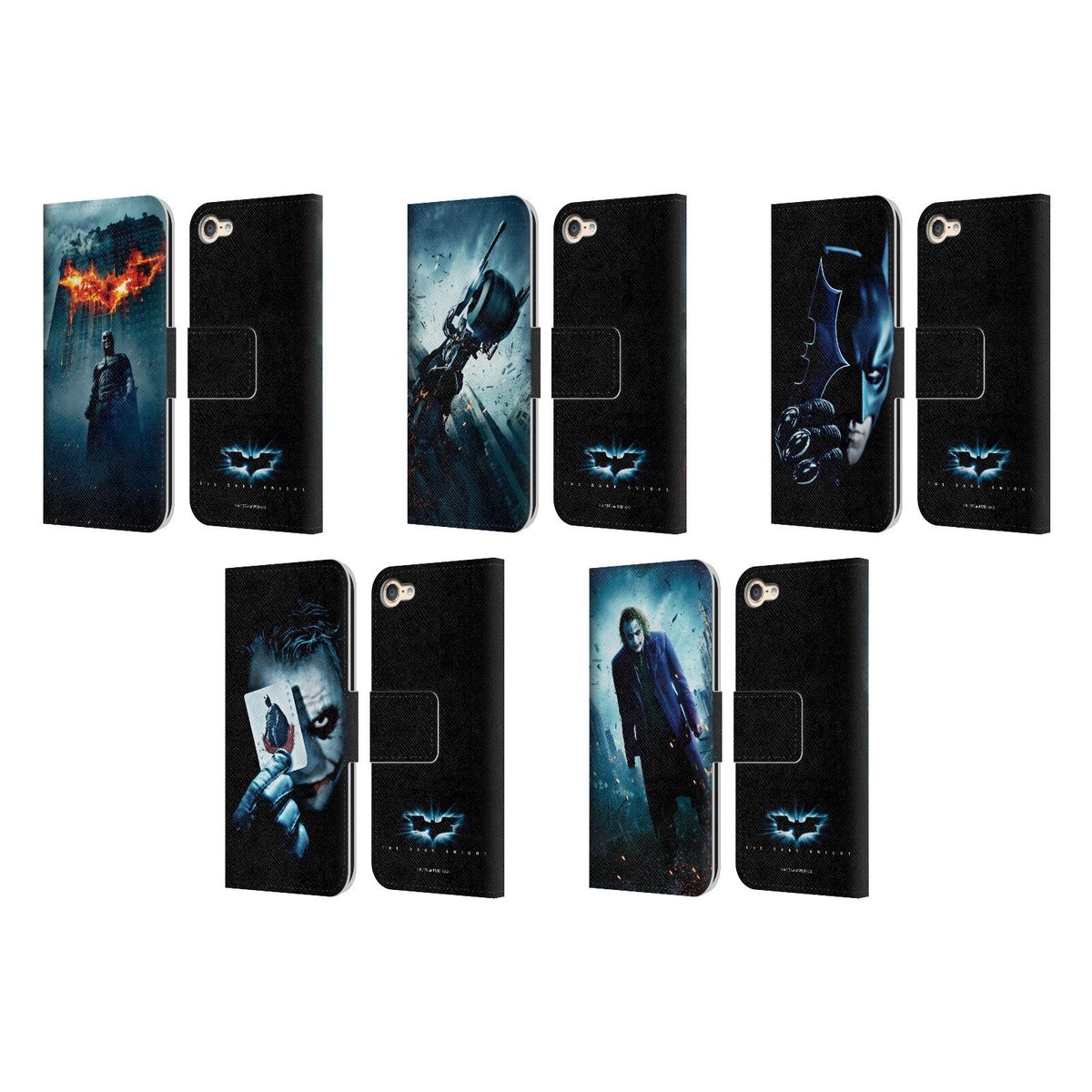 THE DARK KNIGHT KEY ART LEATHER BOOK WALLET CASE COVER FOR APPLE - Main Image