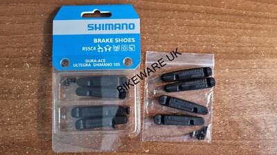 2 Paires De Patins De Freins Shimano R55C4 – Pour Dura-Ace, Ultegra, 105, Neuves