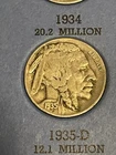 1935-D 5C Buffalo Nickel Free Shipping