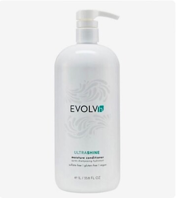 EVOLVh UltraShine Moisture Conditioner, 33.8 Oz NEW