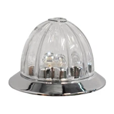 Roadworks Hero Mini 3/4" Clear Red Watermelon Marker Clearance Light